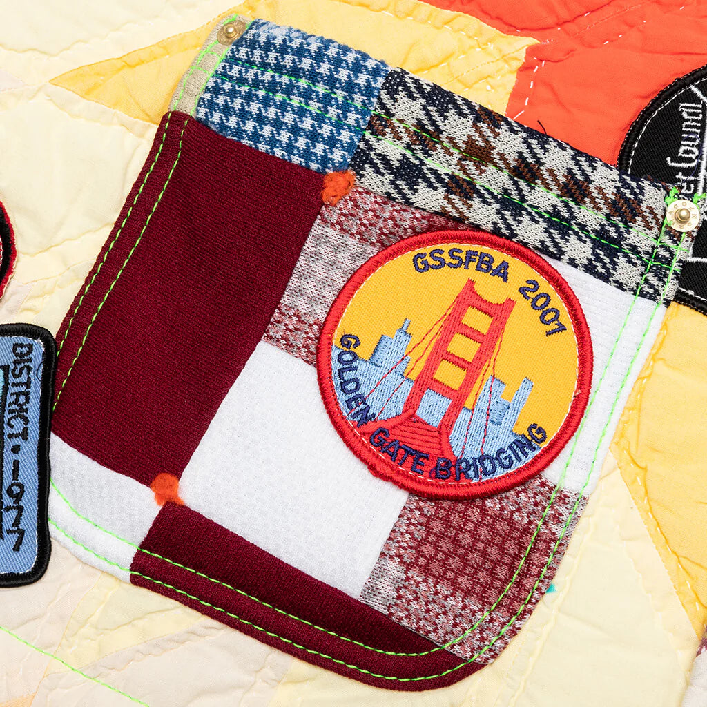 Gentlemens Blanket Jacket Multi