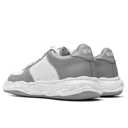 Wayne Low OG Sole Leather Sneaker Grey White