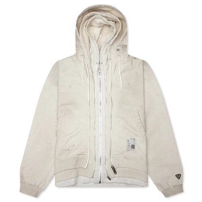 Triple Layered Parka White