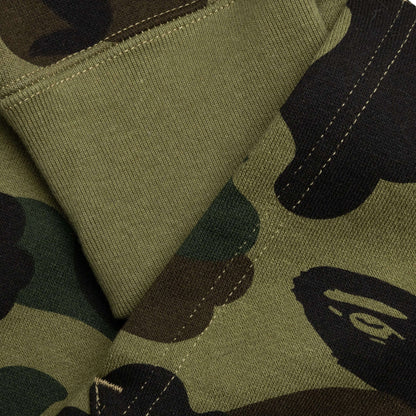 1st Camo Shark Full Zip Hoodie Green