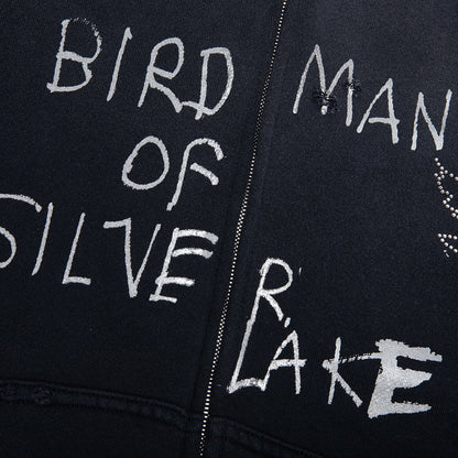 Birdman Of Silver Lake Hooded Sweatshirt Black