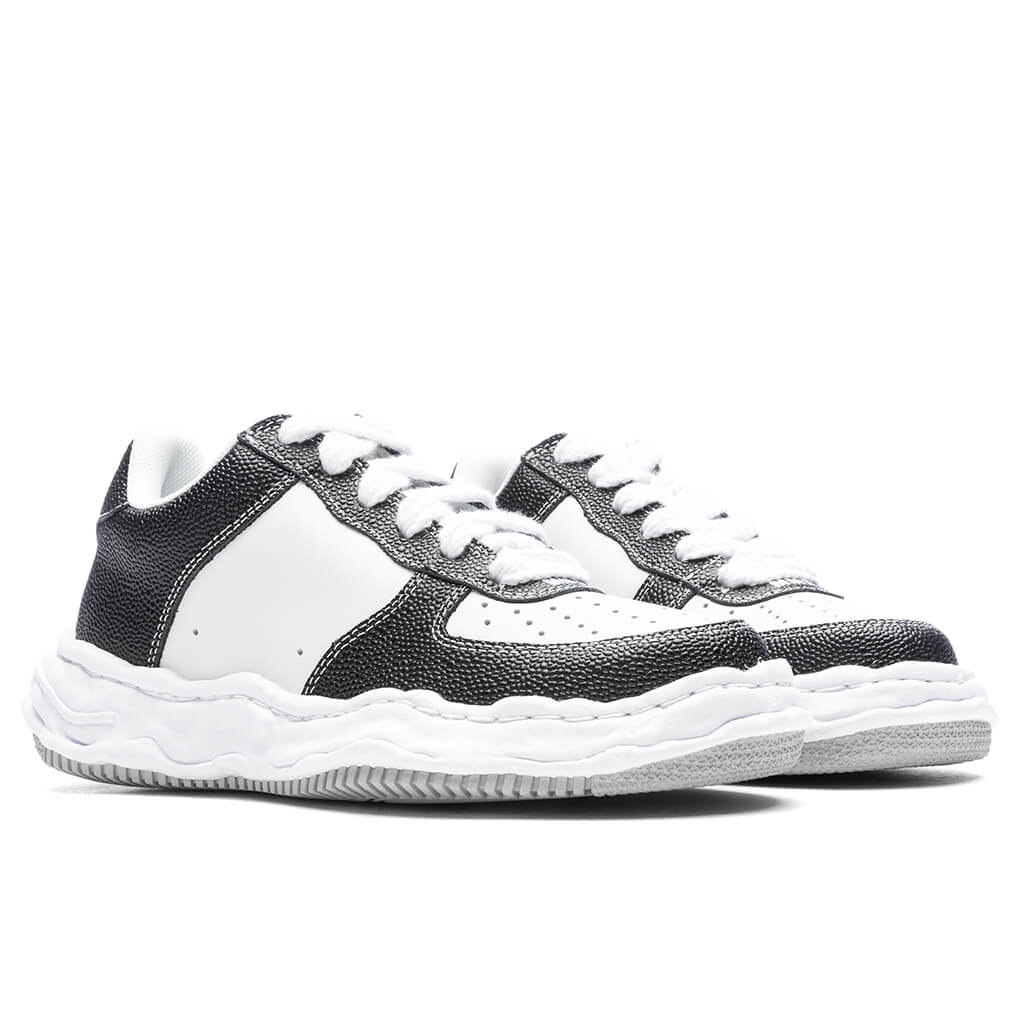 Wayne Low OG Sole Basket Leather Black White
