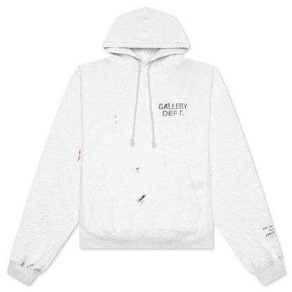 GD Paint Logo Hoodie Light Heather Grey