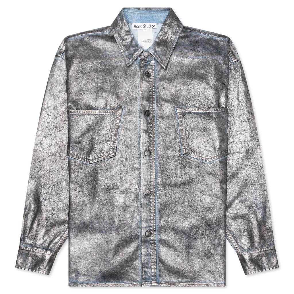 Denim Shirt Silver Blue
