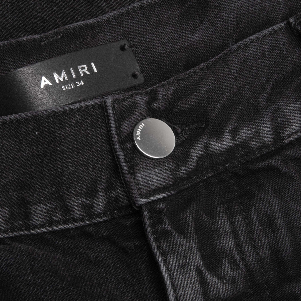 Release Hem Straight Jean Faded Black