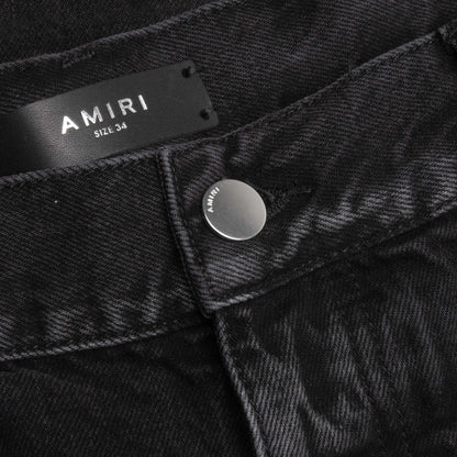 Release Hem Straight Jean Faded Black