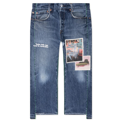 Baggy Jawn Denim Pants Indigo