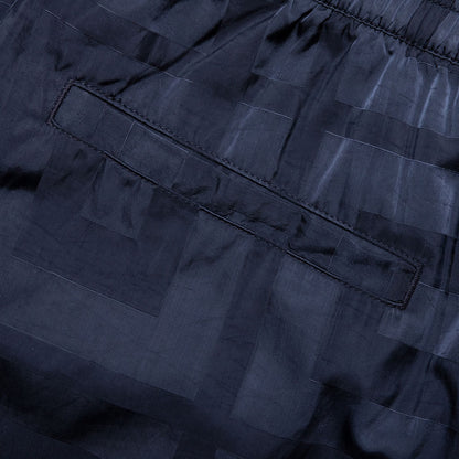 4G Shiny Bermuda Shorts Navy