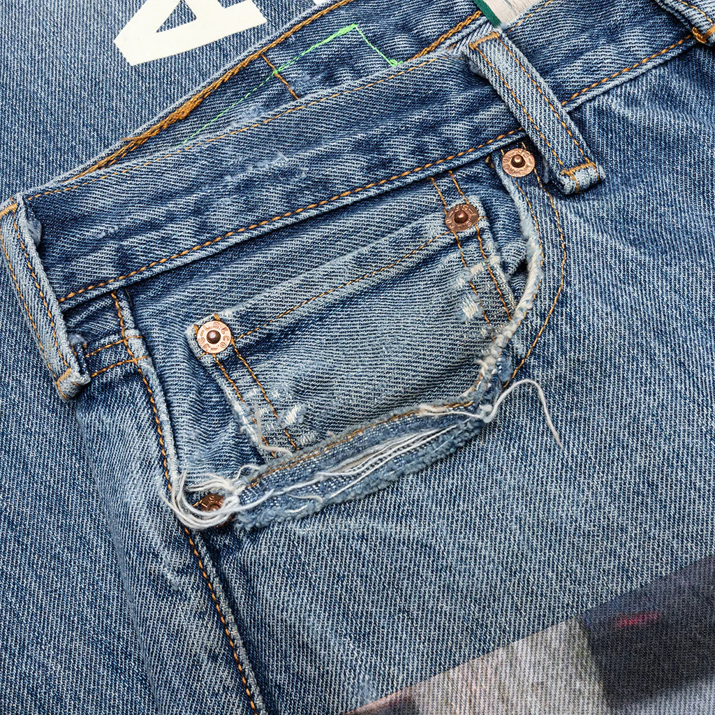 Tabloid Denim Blue