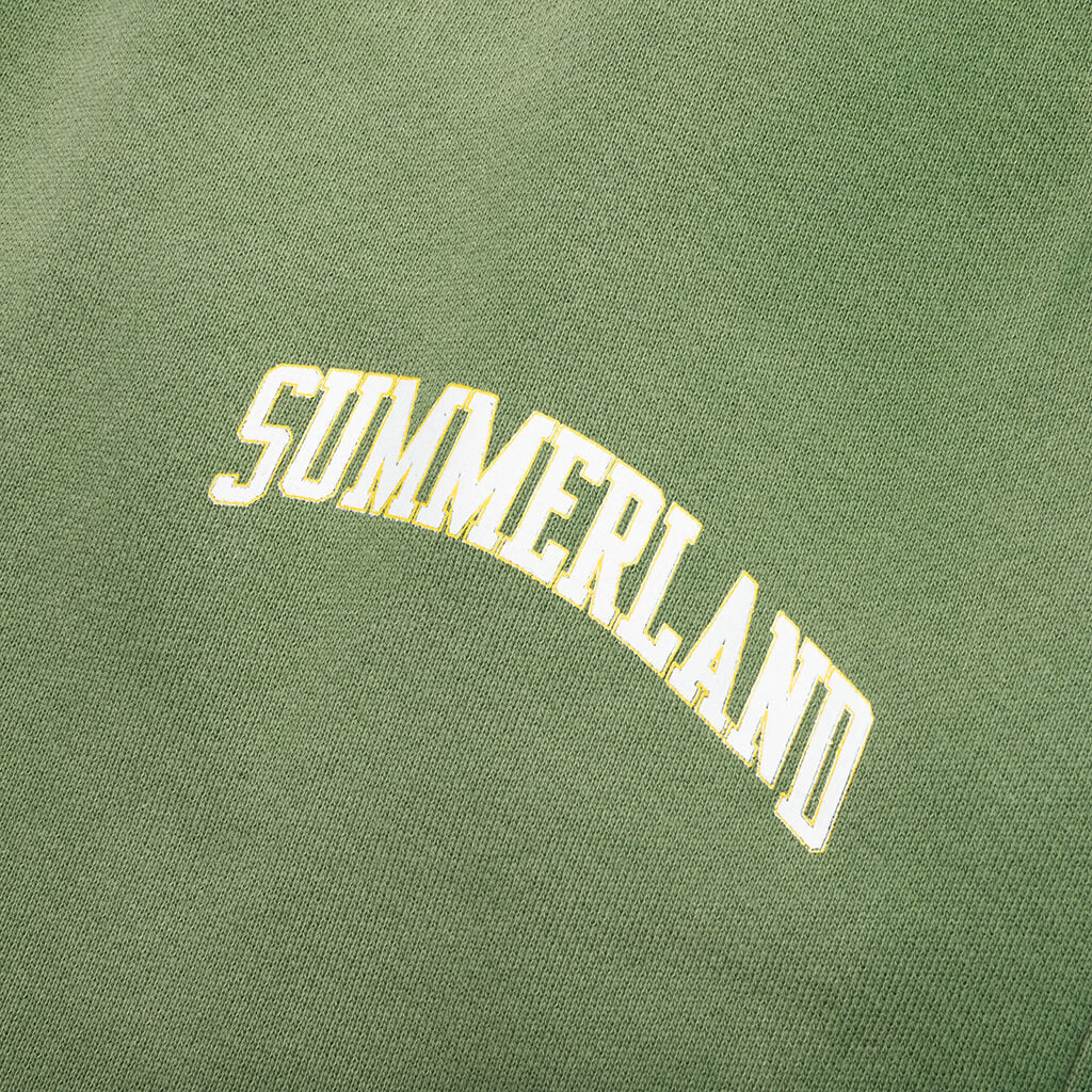 Summerland Collegiate Baggy Sweatpants Vintage Seaweed