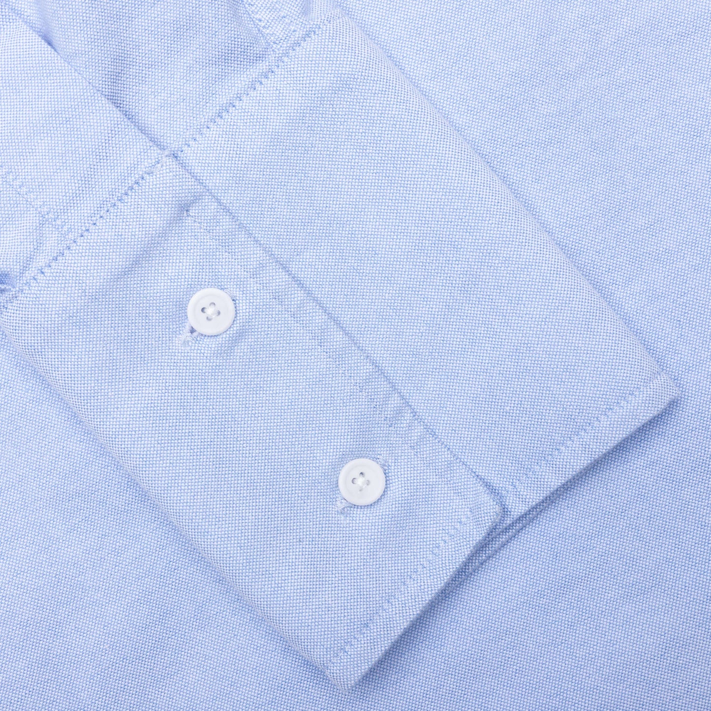 Enamel Button Oversized Shirt Light Blue