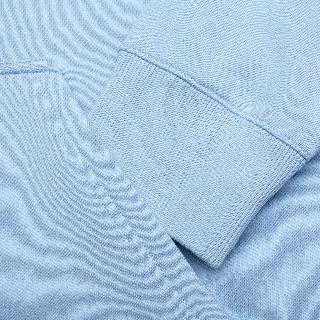 Slim Fit Hoodie Light Blue