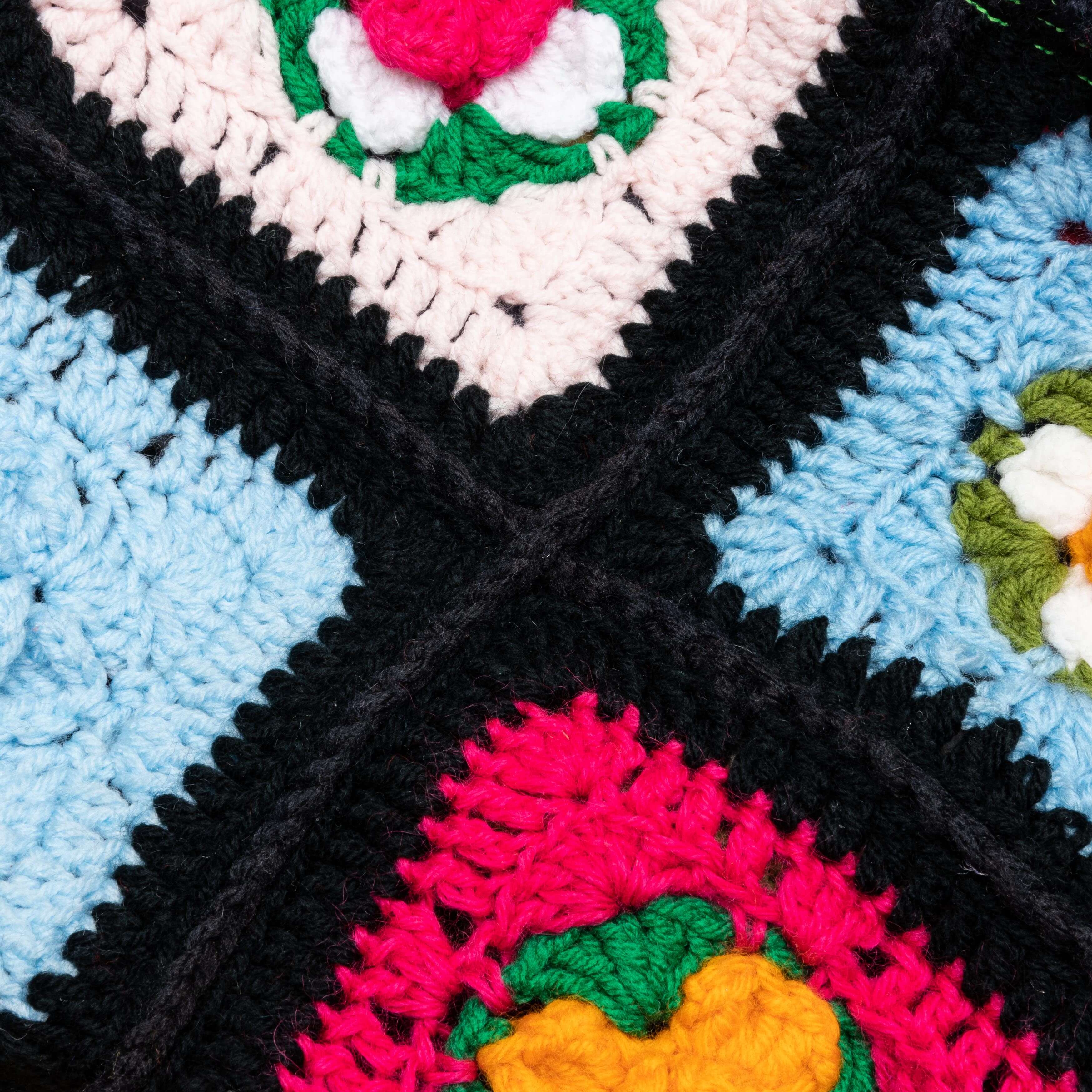 Nonnas Hand Knit Hoodie Multi