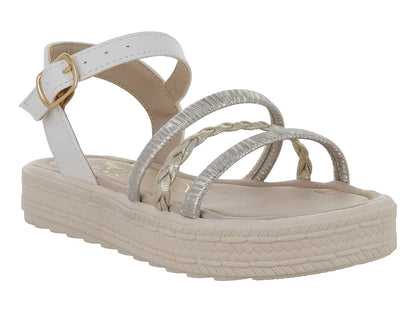 Sandalias By Party Color Latte para Niña