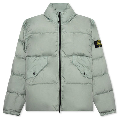 Real Feather Jacket Sage
