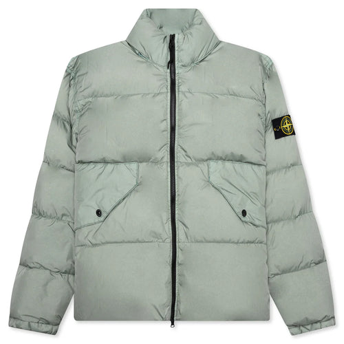 Real Feather Jacket Sage