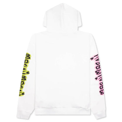 Graffiti Hoodie Natural White