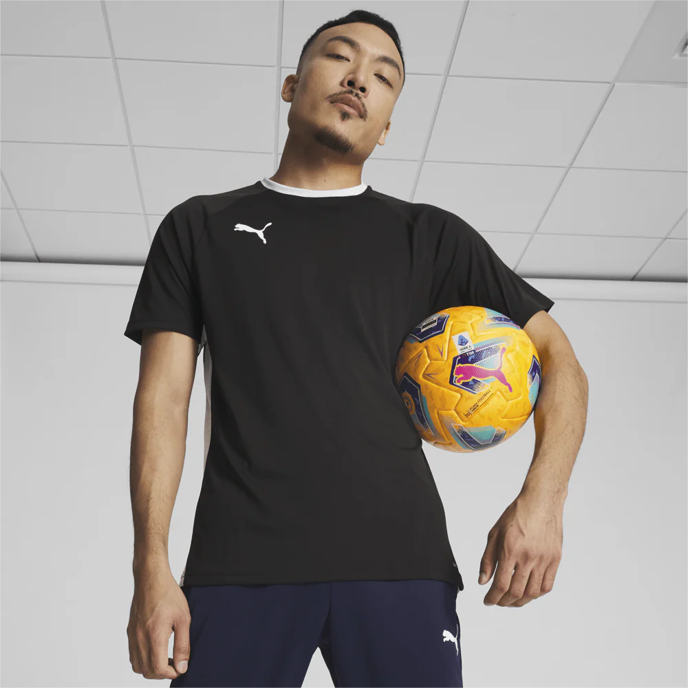 PUMA Orbita Serie A FIFA Quality Pro Ball Pelé Yellow Blue Glimmer multi colour