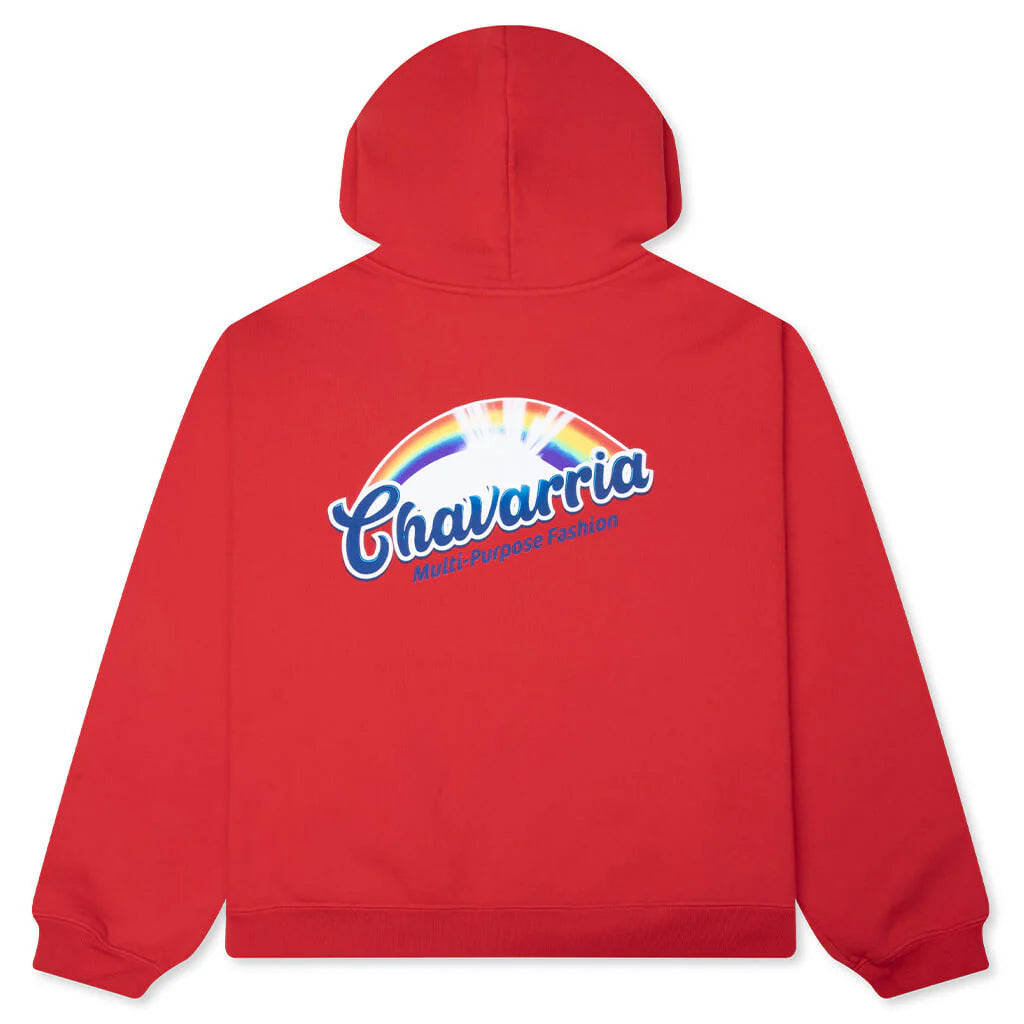Fabuloso Shrunken Hoodie Fiery Red