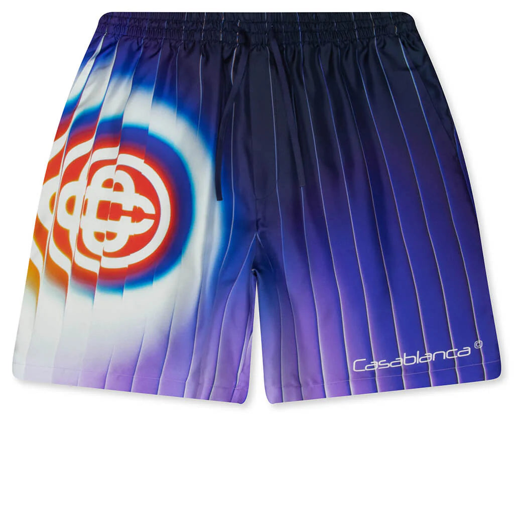Shockwave Silk Shorts Multicolour