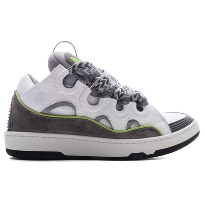Curb Sneakers White Grey
