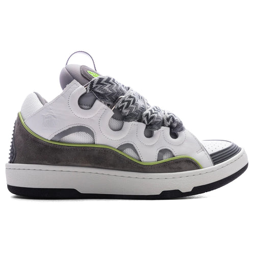 Curb Sneakers White Grey