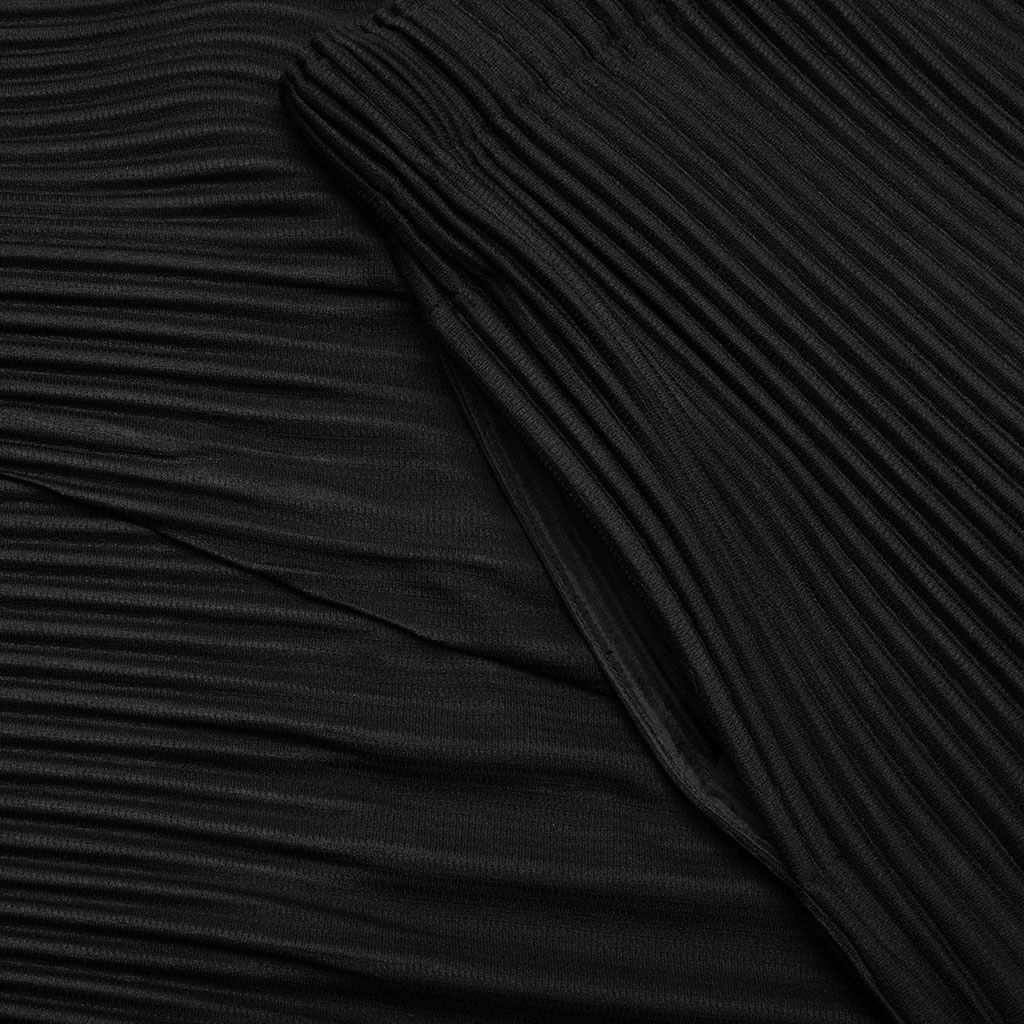 Relaxed Pleat Basics Pants Black