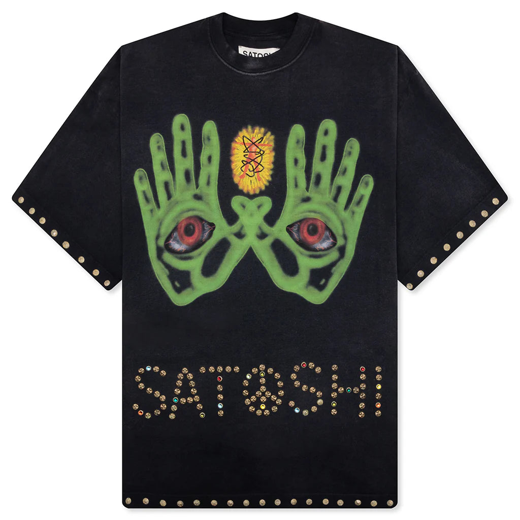 Positive Energy Tee Washed Black