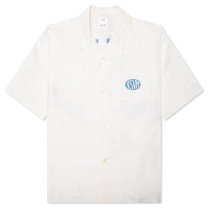 Crosby S S Silk Shirt White