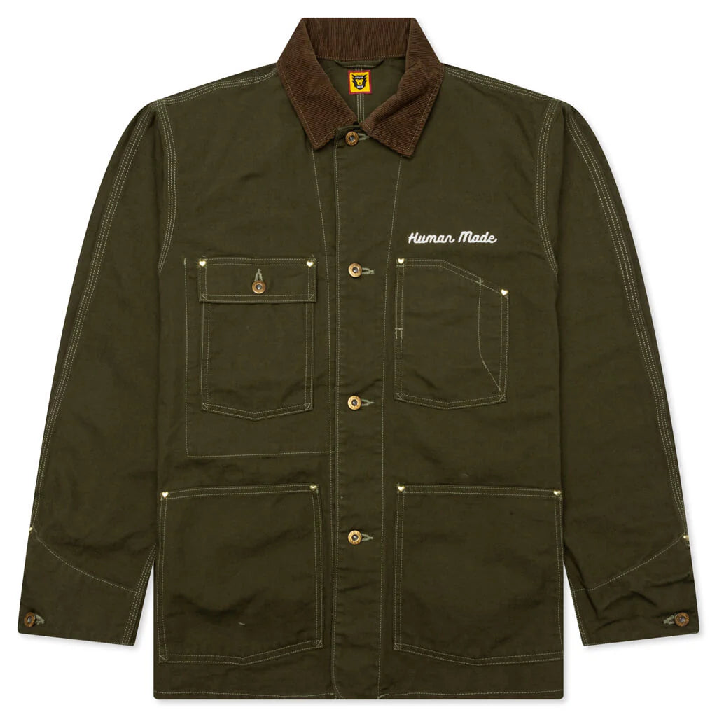 Duck Coverall Jacket Olive