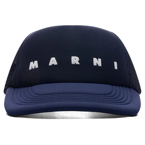 Hat 3D Logo Trucker Hat Black