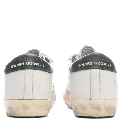 Womens Super Star White Light Pink Dark Green