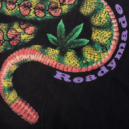 L S Pocket T Shirt Snake Black