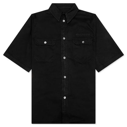 Corcoran S S Work Shirt Black