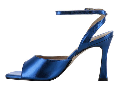 Sandalias Ascencio Metalick Color Cobalto para Mujer