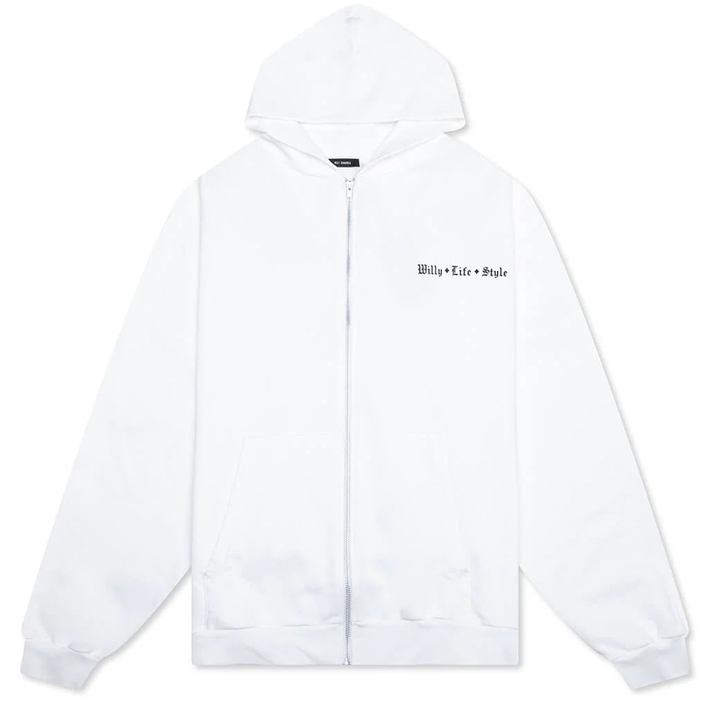 Willy Life Style Hooligan Zip Through White