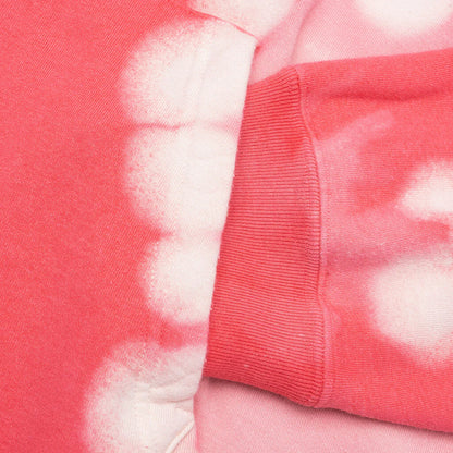 Hand Dye Shark Full Zip Hoodie Red