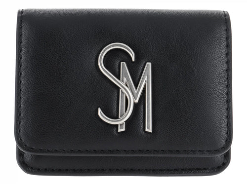 Cartera Steve Madden Balzo Negro Plata para Mujer