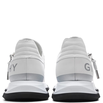 Spectre Zip Runners White Silvery