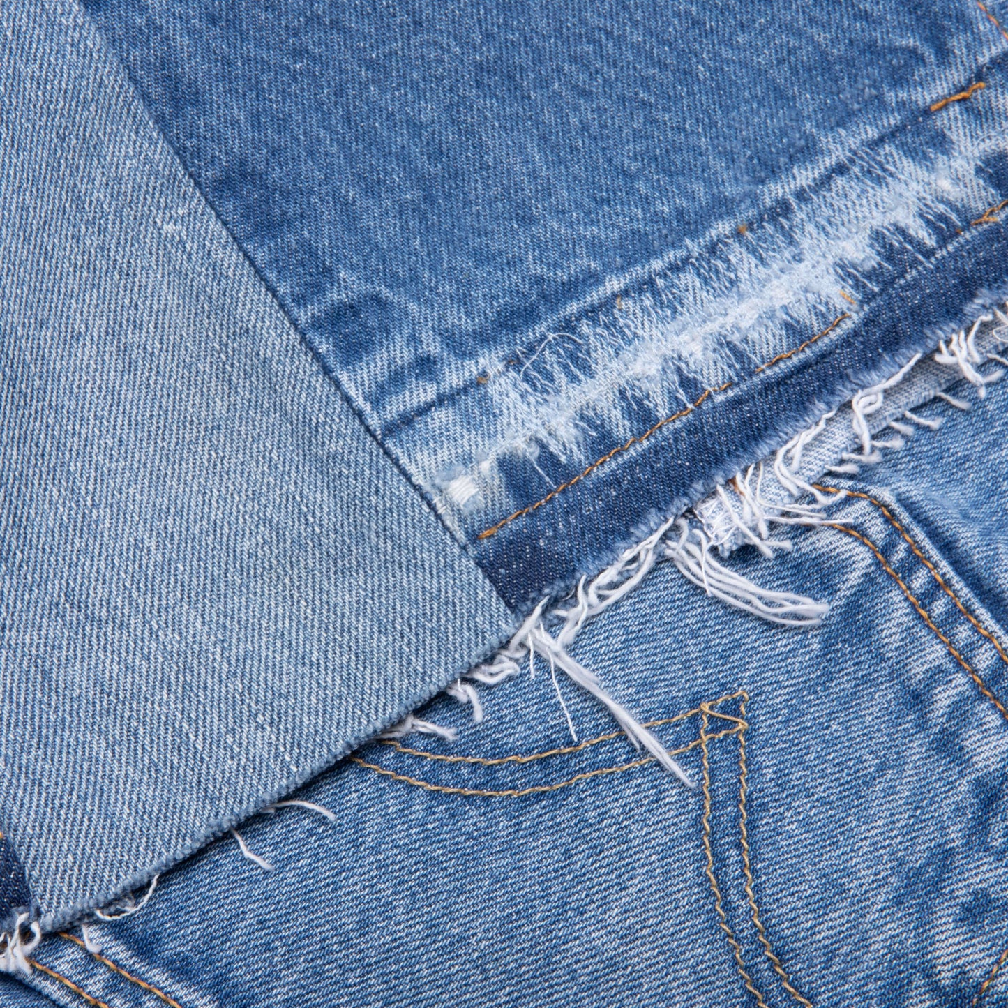 La Flare Blue Denim Indigo