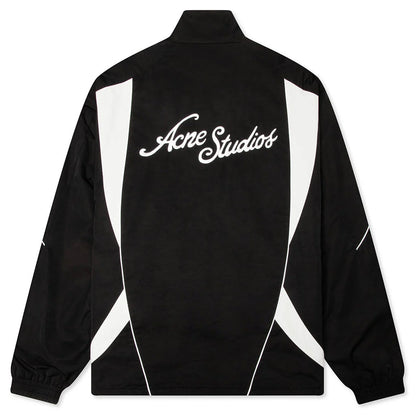 Technical Logo Jacket Black