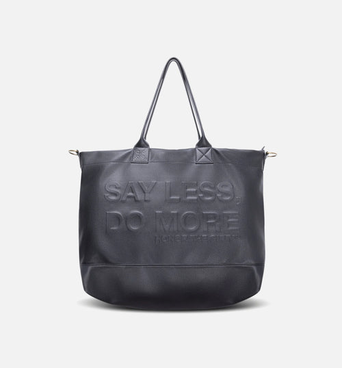 Do More Travel Tote Mens Bag Black