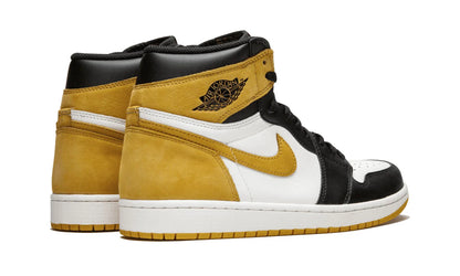 Air Jordan 1 Retro High OG Promo Box YELLOW OCHRE