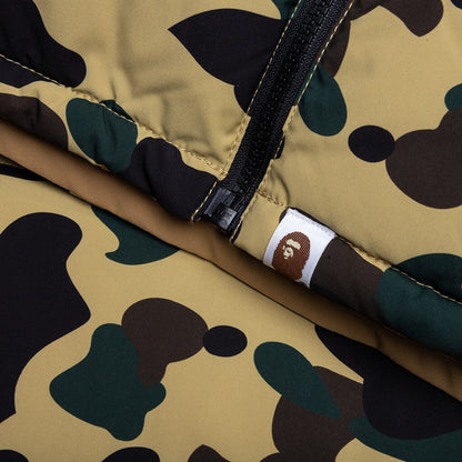 1st Camo Reversible Down Vest Yellow