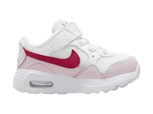 Tenis Nike Air Max SC Blanco y Rosa para Niña