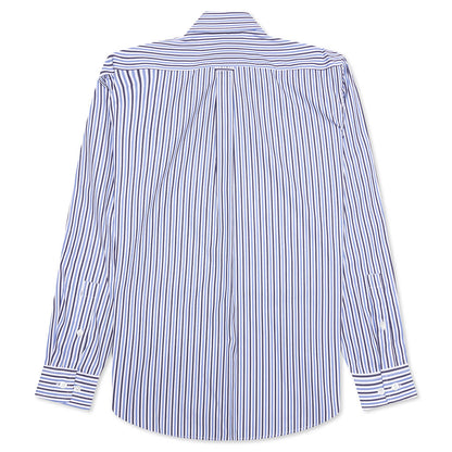 Neck Logo Neon Classic Shirt Blue Fuchsia