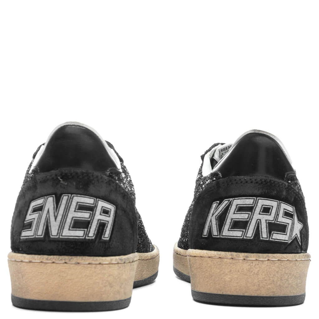 Womens Ball Star Toe Star and Spur Black