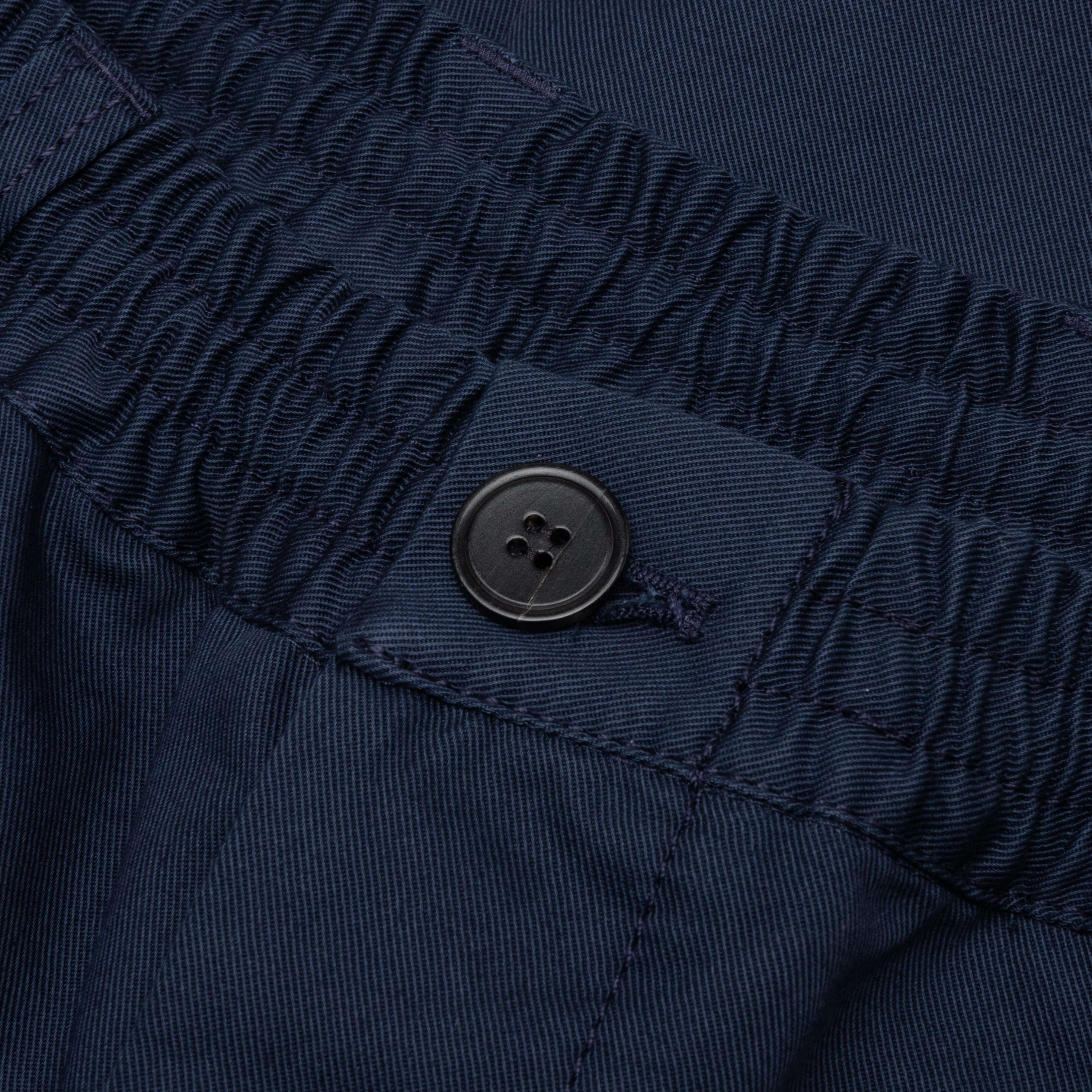 Cropped Drawstring Trousers Ink