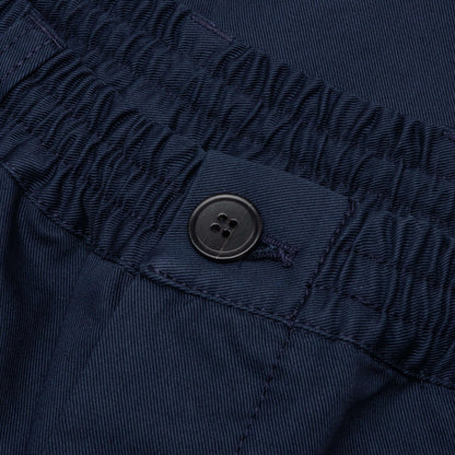 Cropped Drawstring Trousers Ink