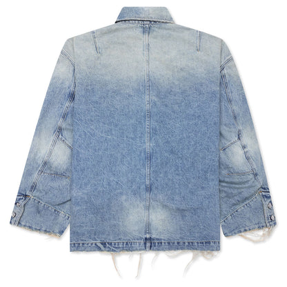 Denim Field Jacket Light Wash